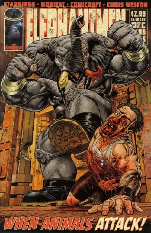 Elephantmen #5 (2006) cover b