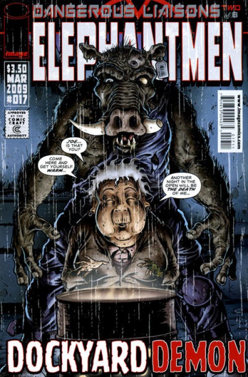 Elephantmen #17 (2006) cover b