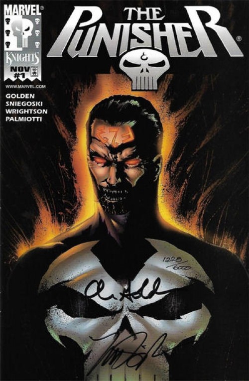 Punisher #1 (1998) dynamic forces signed variant