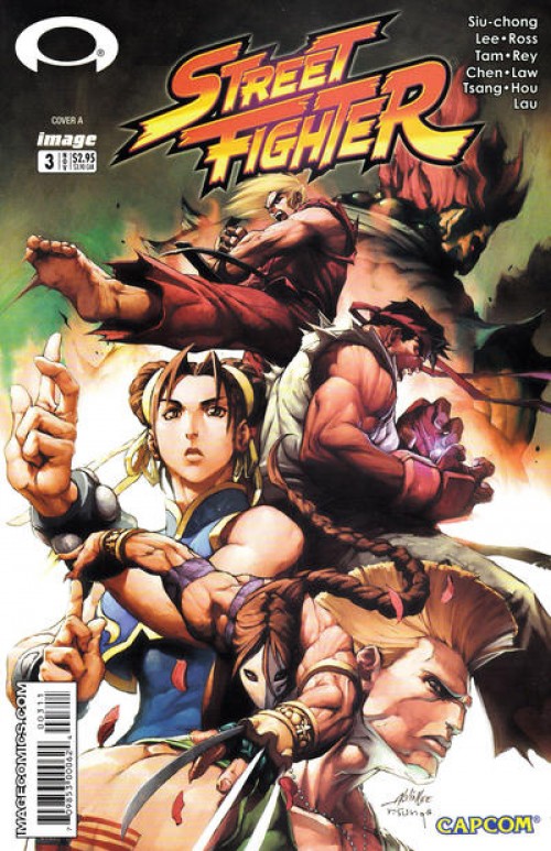 Street Fighter #3 (2003) cover a