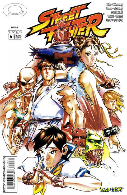 Street Fighter #6 (2003) cover b