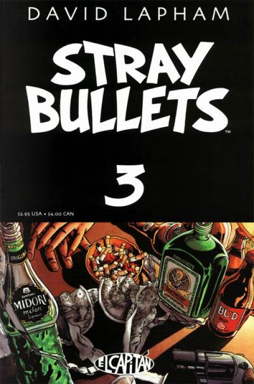 Stray Bullets #3 (1995) second print