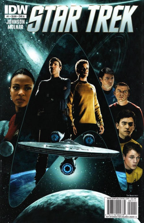 Star Trek #1 (2011) cover a