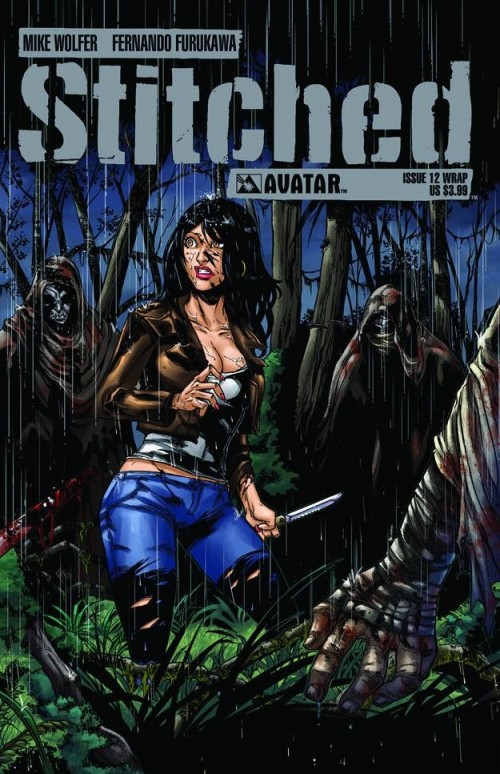 Stitched #12 (2011) wrap cover