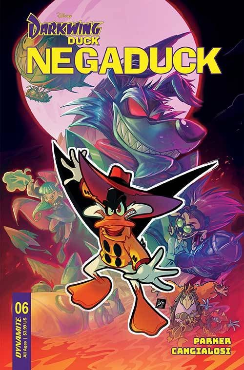 Negaduck #6 cover d cangialosi