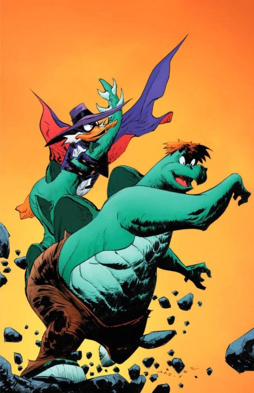 Darkwing Duck Justice Ducks #4 cover h lee virgin variant