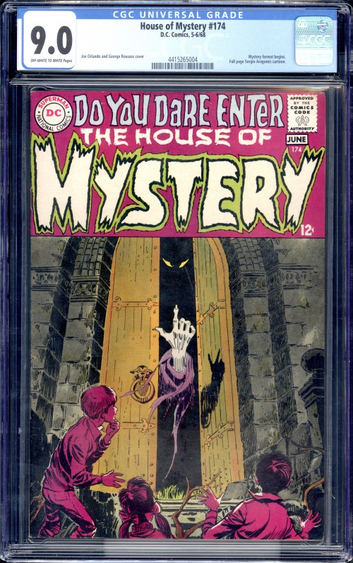 House of Mystery #174 CGC 9.0