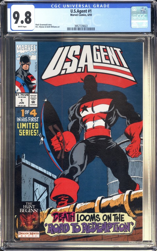 US Agent #1 (1993) CGC 9.8