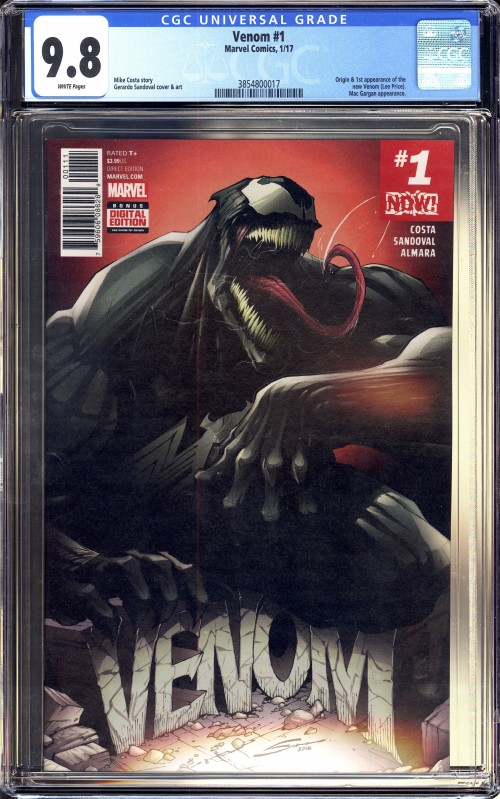 Venom #1 (2016)  CGC 9.8