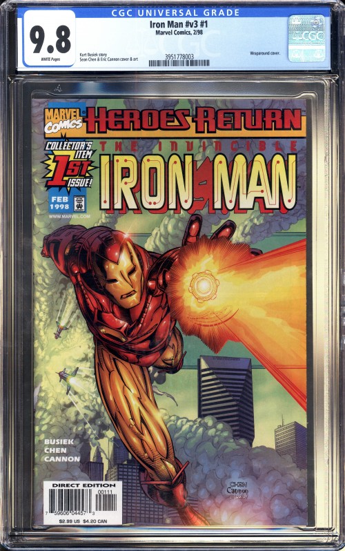 Iron Man #1 (1998) CGC 9.8