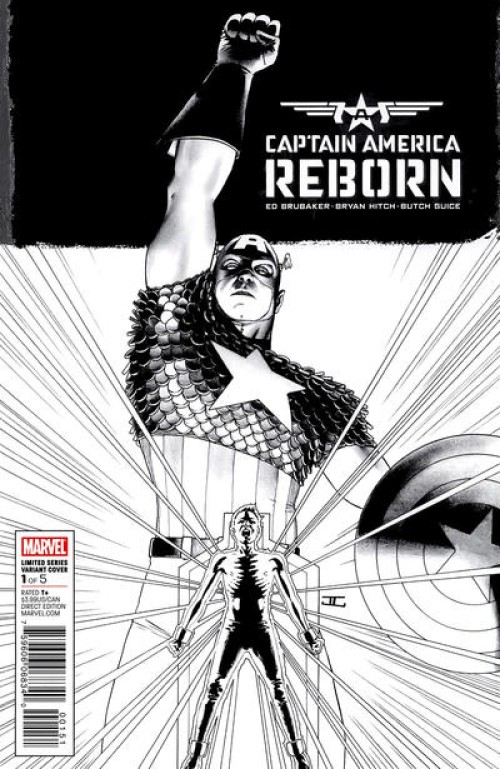 Captain America Reborn #1 (2009) Cassaday Sketch variant