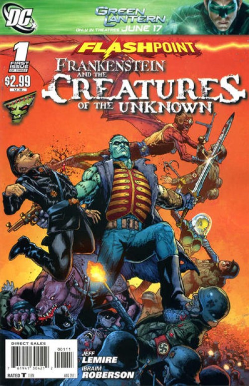 Flashpoint Frankenstiens Creatures of the Unknown #1