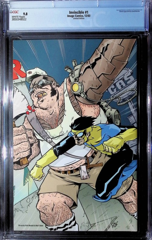 Invincible #1 (2003) larrys comics variant CGC 9.8
