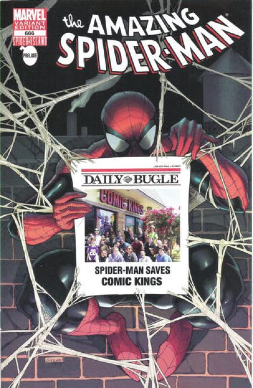 Amazing Spider-Man #666 (2004) comic kings exclusive variant