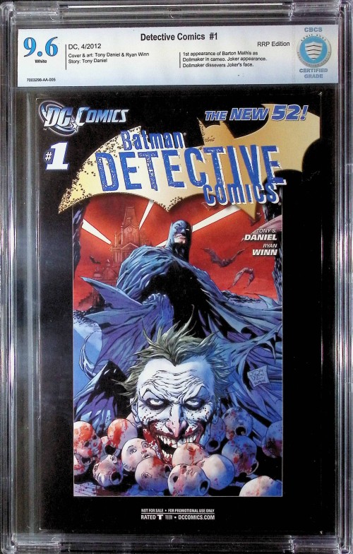 Detective Comics #1 Retailer Incentive Edition CBCS 9.6