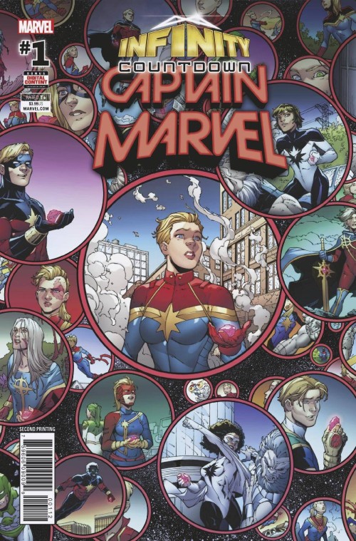 Infinity Countdown Captain Marvel #1 (2018) 2nd print