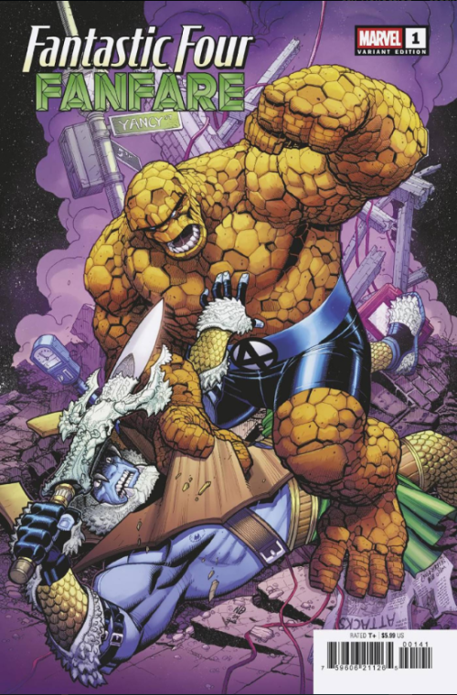 Fantastic Four Fanfare #1 (2025) bradshaw variant