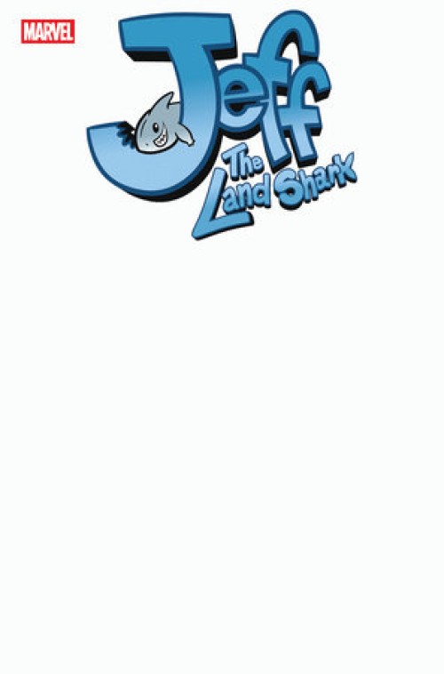 Jeff The Land Shark #1 (2025) blank cover variant