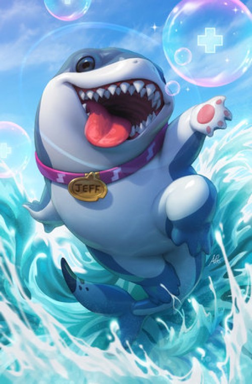 Jeff The Land Shark #1 (2025) artgerm virgin variant