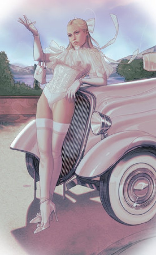 Emma Frost The White Queen #1 (2025) swaby emma frost virgin variant