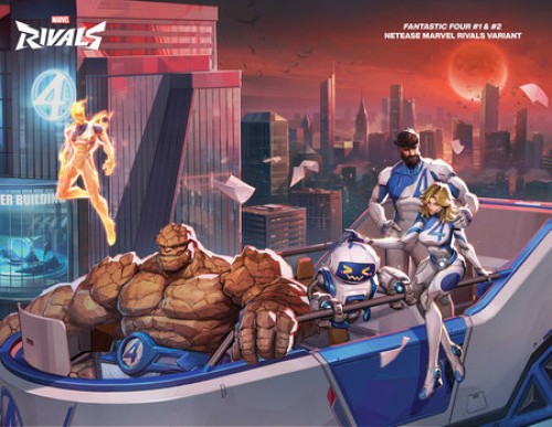 Fantastic Four #1 (2025) marvel rivals connecting variant