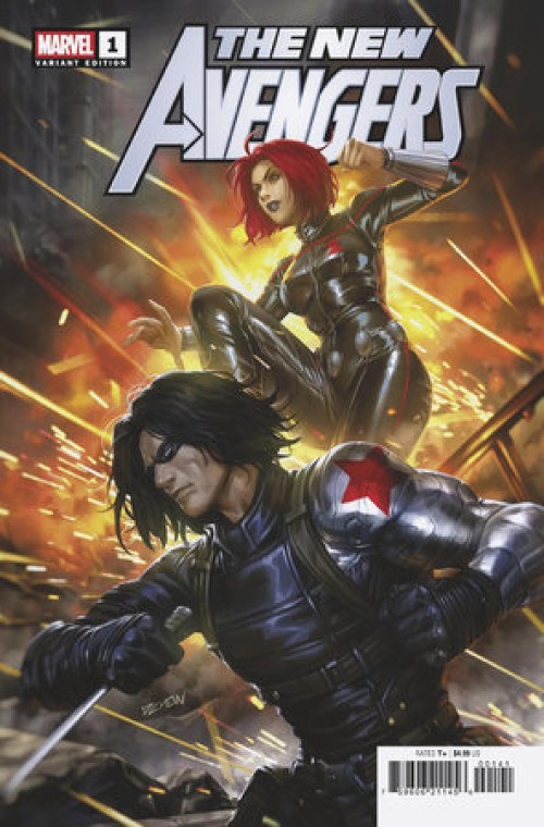 New Avengers #1 (2025) chew black widow and winter soldier variant