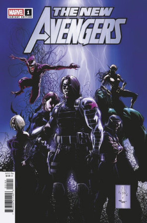 New Avengers #1 (2025) portacio spoiler homage variant