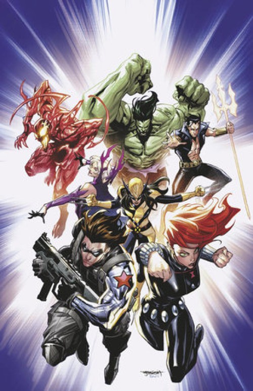 New Avengers #1 (2025) segovia virgin variant