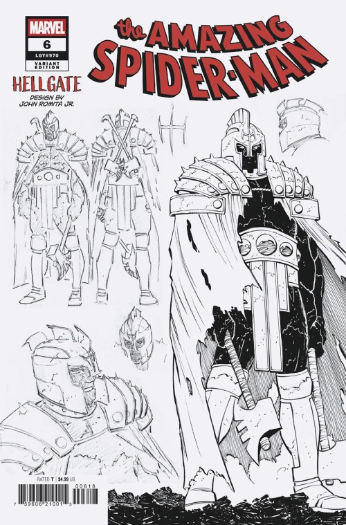 Amazing Spider-Man #6 (2025) romita jr design variant