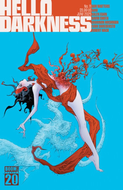 Hello Darkness #11 cover d lee boom 20th anniversary variant