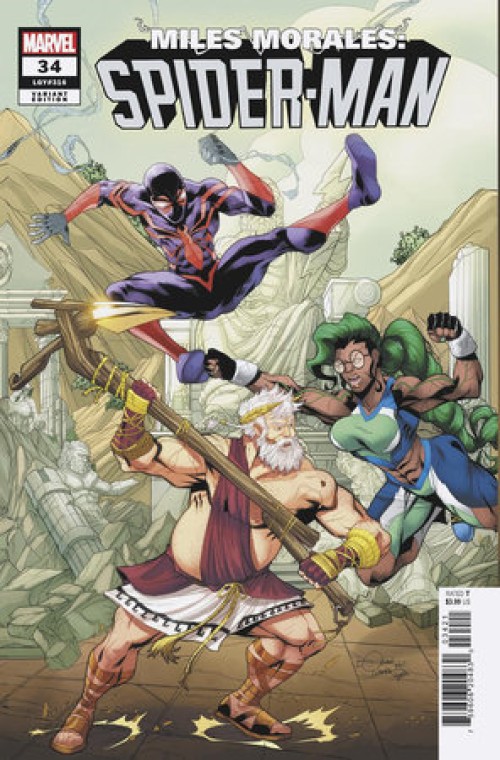 Miles Morales Spider-Man #34 (2022) lubera connecting variant