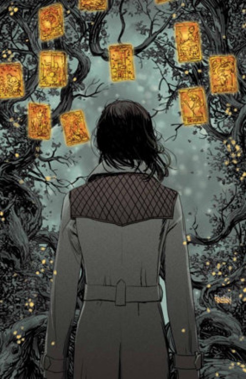 Minor Arcana #8 cover e panosian boom 20th anniversary virgin variant