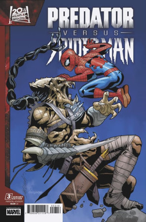 Predator Vs Spider-Man #3 (2025) larroca variant