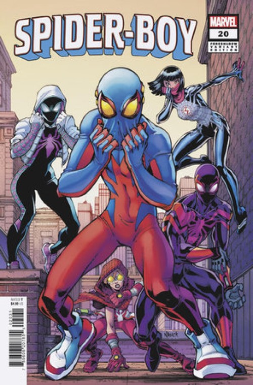Spider-Boy #20 (2023) nauck foreshadow variant