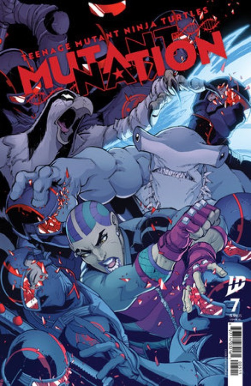 Teenage Mutant Ninja Turtles Mutant Nation #7 (2024) cover c dunbar variant