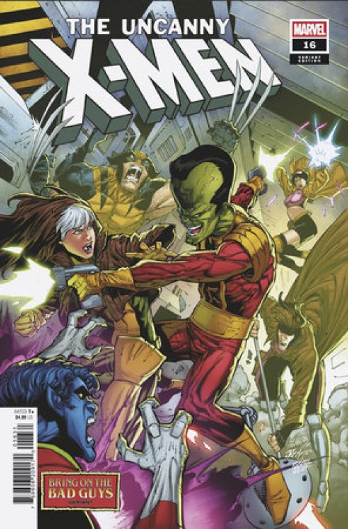 Uncanny X-Men #16 (2024) diaz bring on the bad guys variant