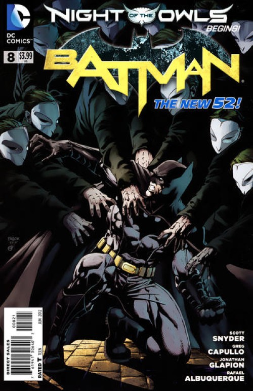 Batman #8 (2011) variant
