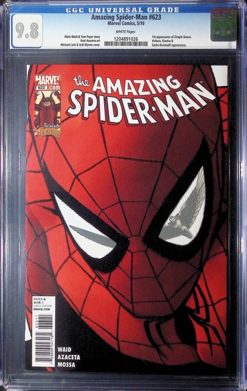 Amazing Spider-Man #623 (2004) CGC 9.8 1st Simple Simon