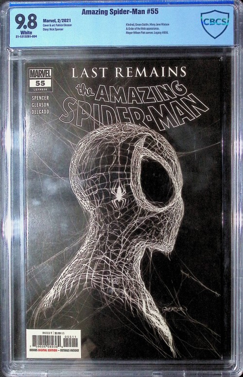 Amazing Spider-Man #55 (2018) CBCS 9.8 white pages