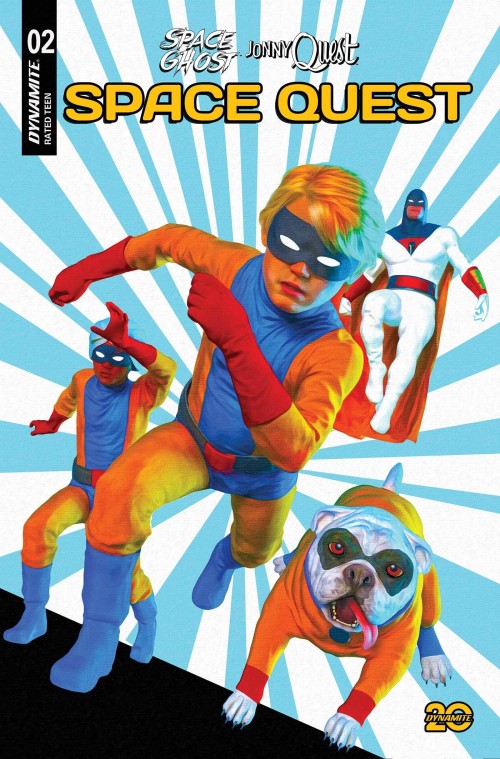 Space Ghost Jonny Quest Space Quest #2 cover t spears blue variant