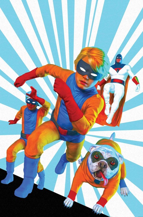 Space Ghost Jonny Quest Space Quest #2 cover w spears blue virgin variant