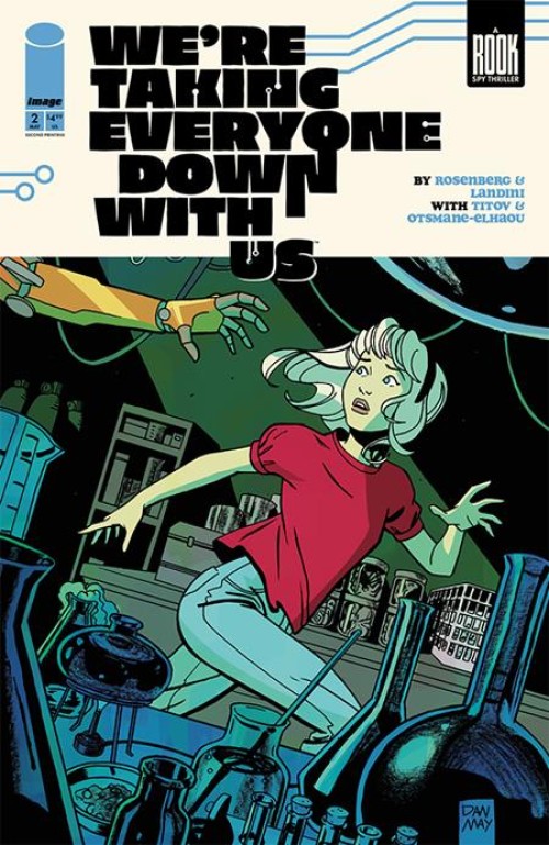 Were Taking Everyone Down With Us #2 (2025) second print cover b may variant