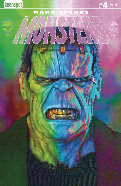 Mark Spears Monsters #4 cover g metal variant