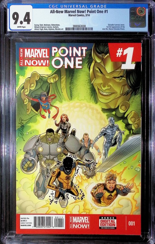 All New Marvel Point One #1 CGC 9.4