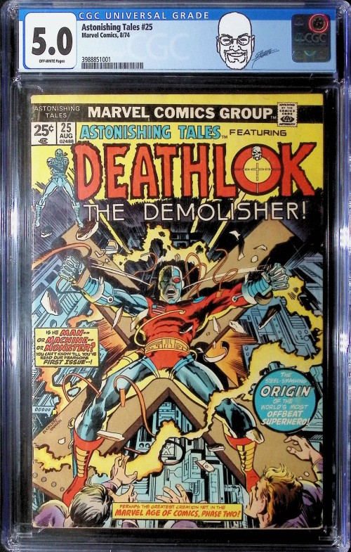 Astonishing Tales #25 (1970) CGC 5.0