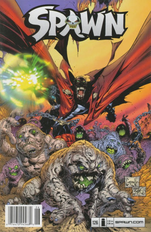 Spawn #126 (1992) newsstand edition