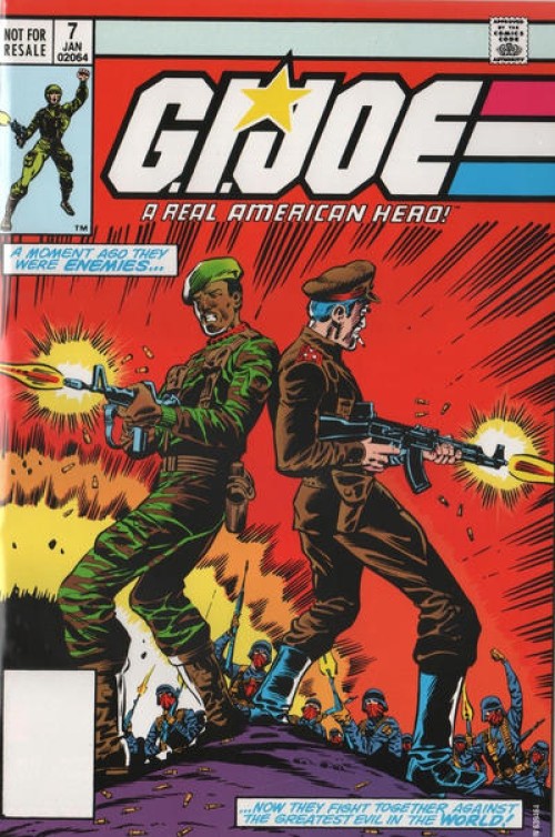 GI Joe A Real American Hero #7 (2005) hasbro reprint