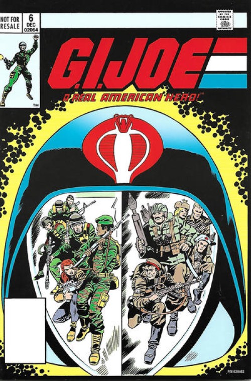 GI Joe A Real American Hero #6 (2005) hasbro reprint