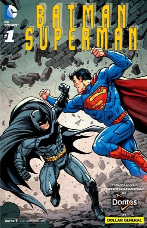 Batman Superman #1 (2013) doritos exclusive