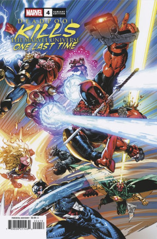 Deadpool Kills The Marvel Universe One Last Time #4 (2025) tan variant
